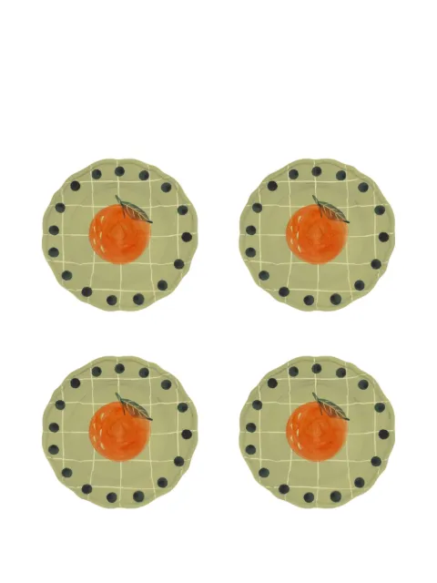 Bitossi Home printed plate (set of four)