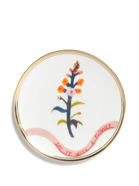 Bitossi Home Botanica porcelain dessert plates (set of four)