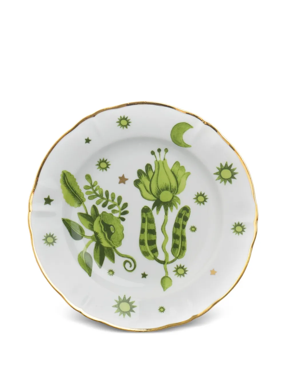 Bitossi Home floral-print rim plate (26.5cm) | White | Image 1