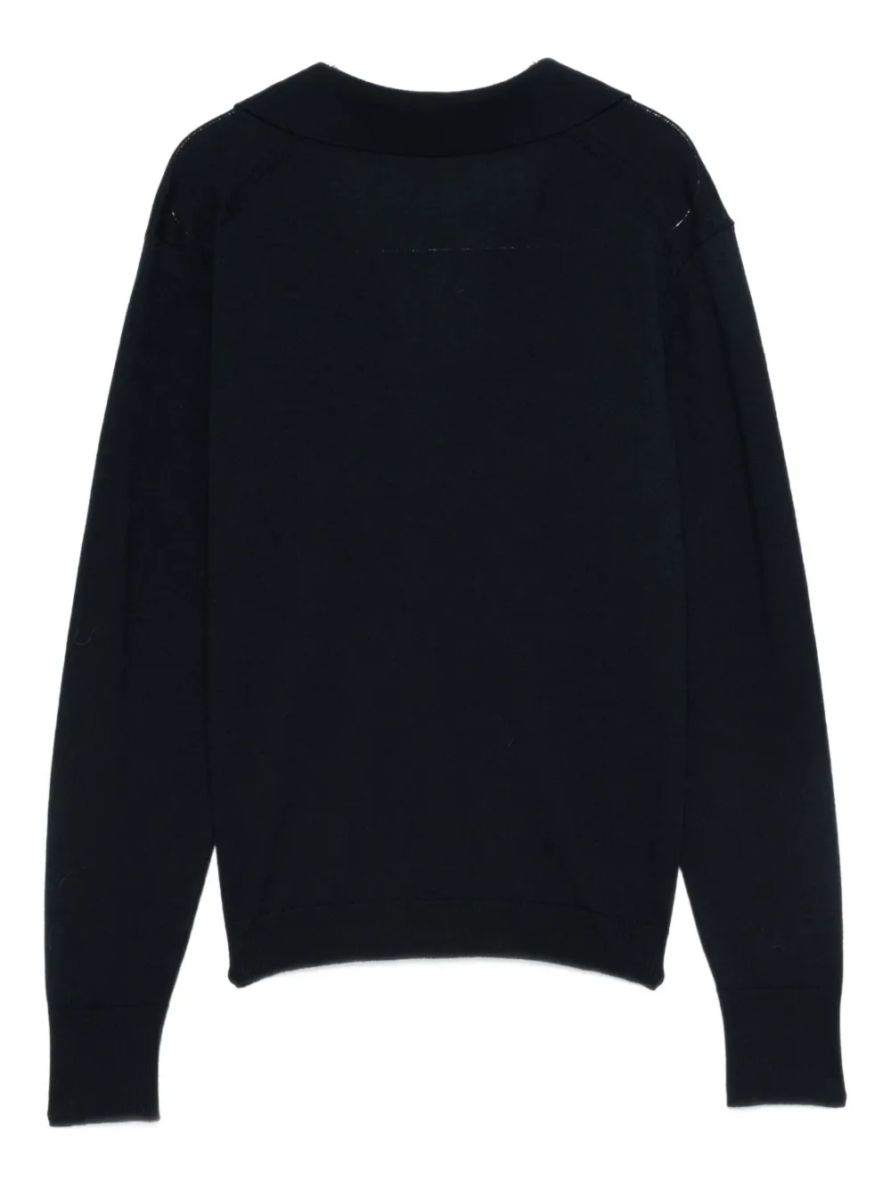 Closed Cotton And Cashmere Blend Sweater In Blue