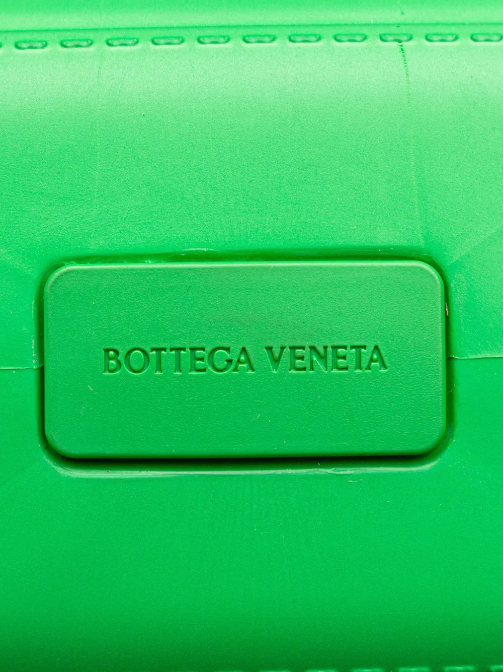 Pre-owned Bottega Veneta 2019-2023 Mini Rubber Arco Shopping Bag Handbag