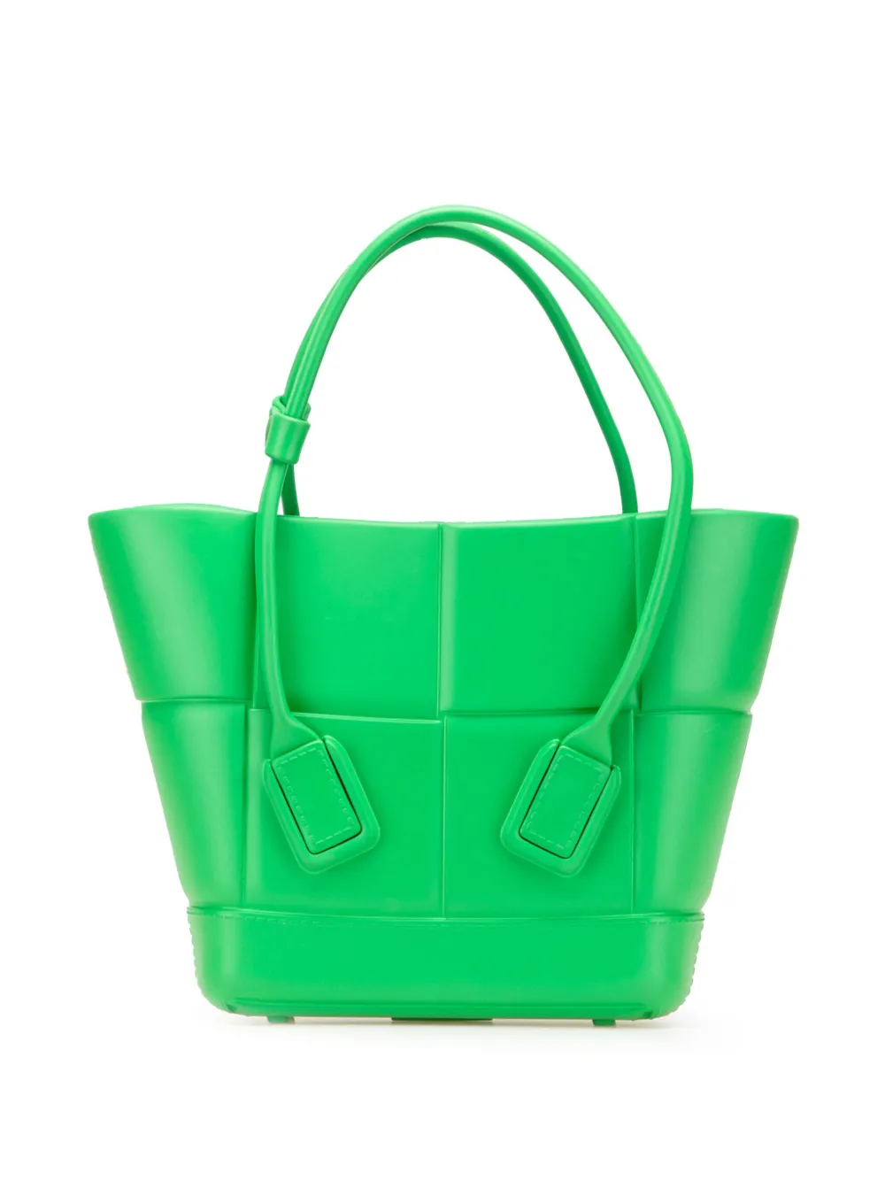Bottega Veneta Pre-Owned 2019-2023 Mini Rubber Arco Shopping Bag handbag | Green | Image 1