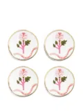 Bitossi Home flower-print plate - White