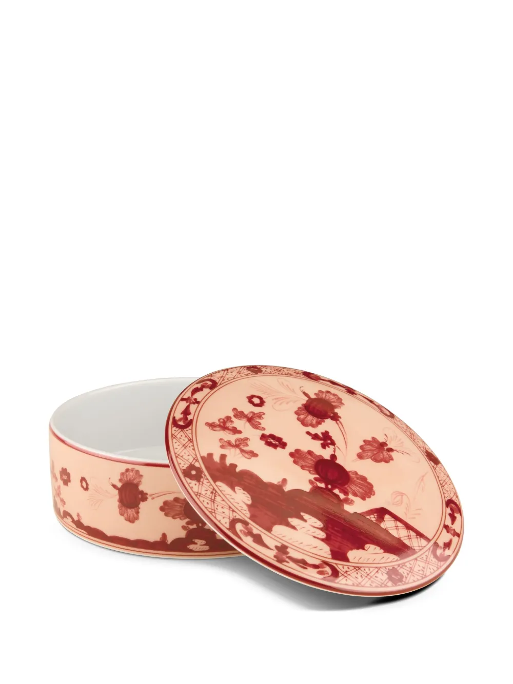 Ginori 1735 Oriente Italiano Plate In Brown