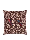Lisa Corti patterned cushion - Brown