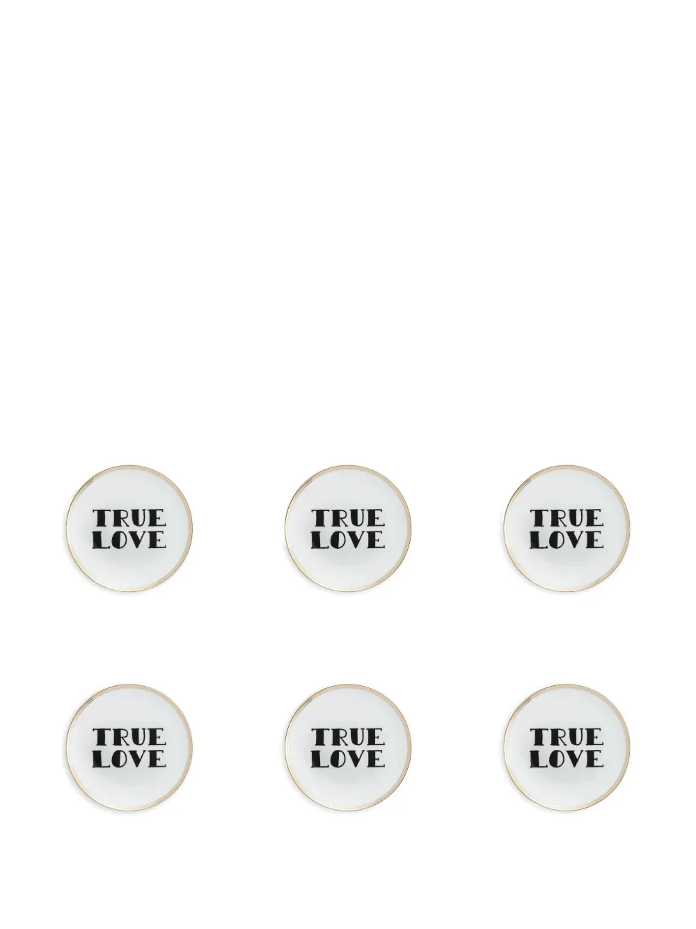Bitossi Home True Love plates (set of six) | Tableware | Image 2