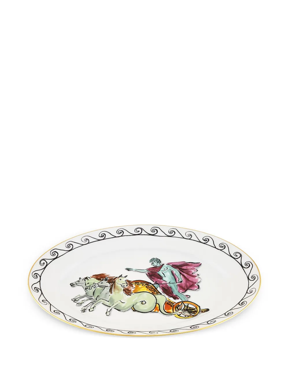 GINORI 1735 Neptune plate - Weiß