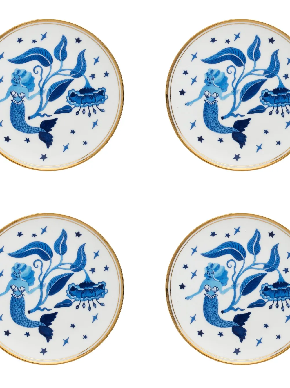 Bitossi Home mermaid-flower plate (15cm) | Tableware | Image 2