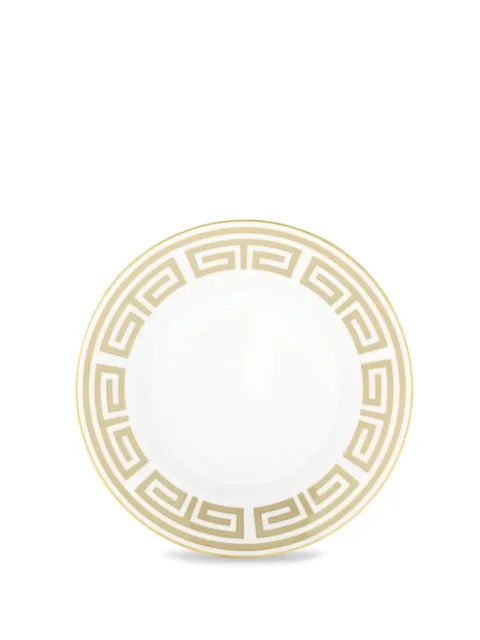 GINORI 1735 Labirinto 希腊风图案边饰汤盘（4.1厘米 x 24.5厘米）