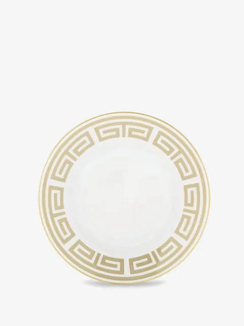 GINORI 1735 Labirinto greek-key border soup plate (4.1cm x 24.5cm)