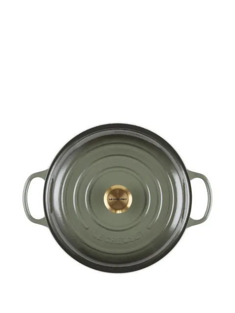 Le Creuset gold-knobbed cast-iron casserole dish (3.5L)