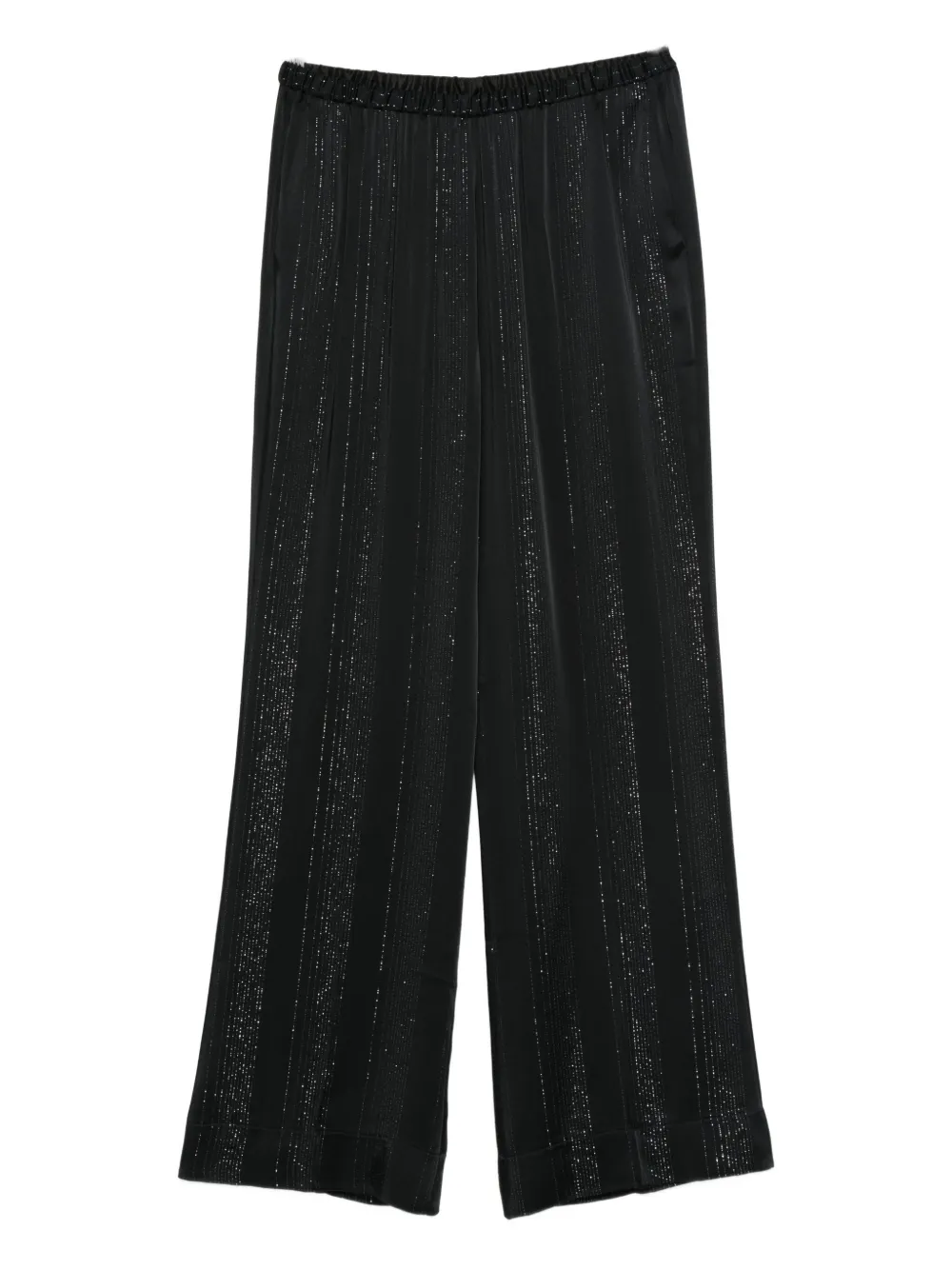 Forte Forte Embellished Trousers In Black