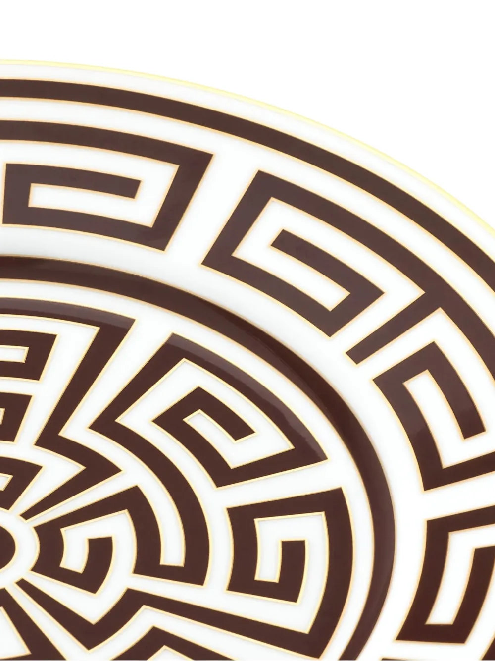Ginori 1735 Labirinto Dessert Plate (22cm) In Brown