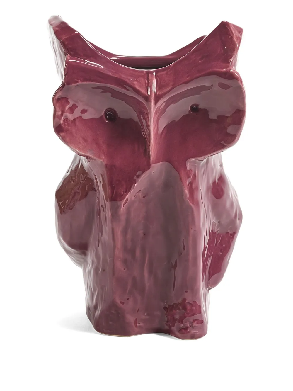 Serax X Marni After Midnight Owl Vase (30cm X 19.5cm) In Red
