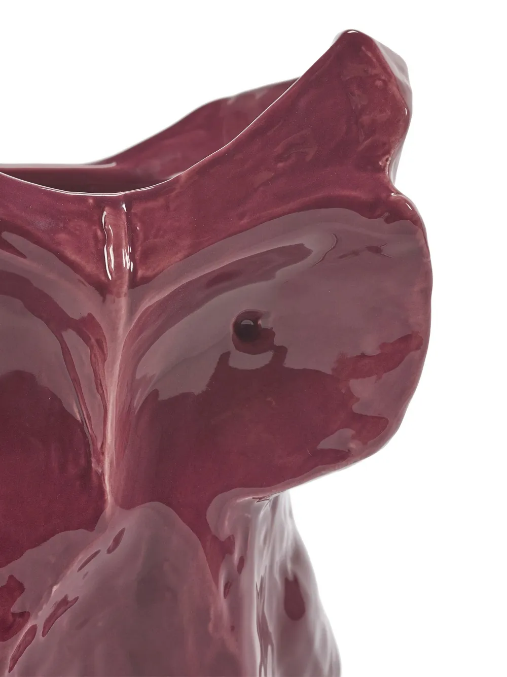 Serax X Marni After Midnight Owl Vase (30cm X 19.5cm) In Red