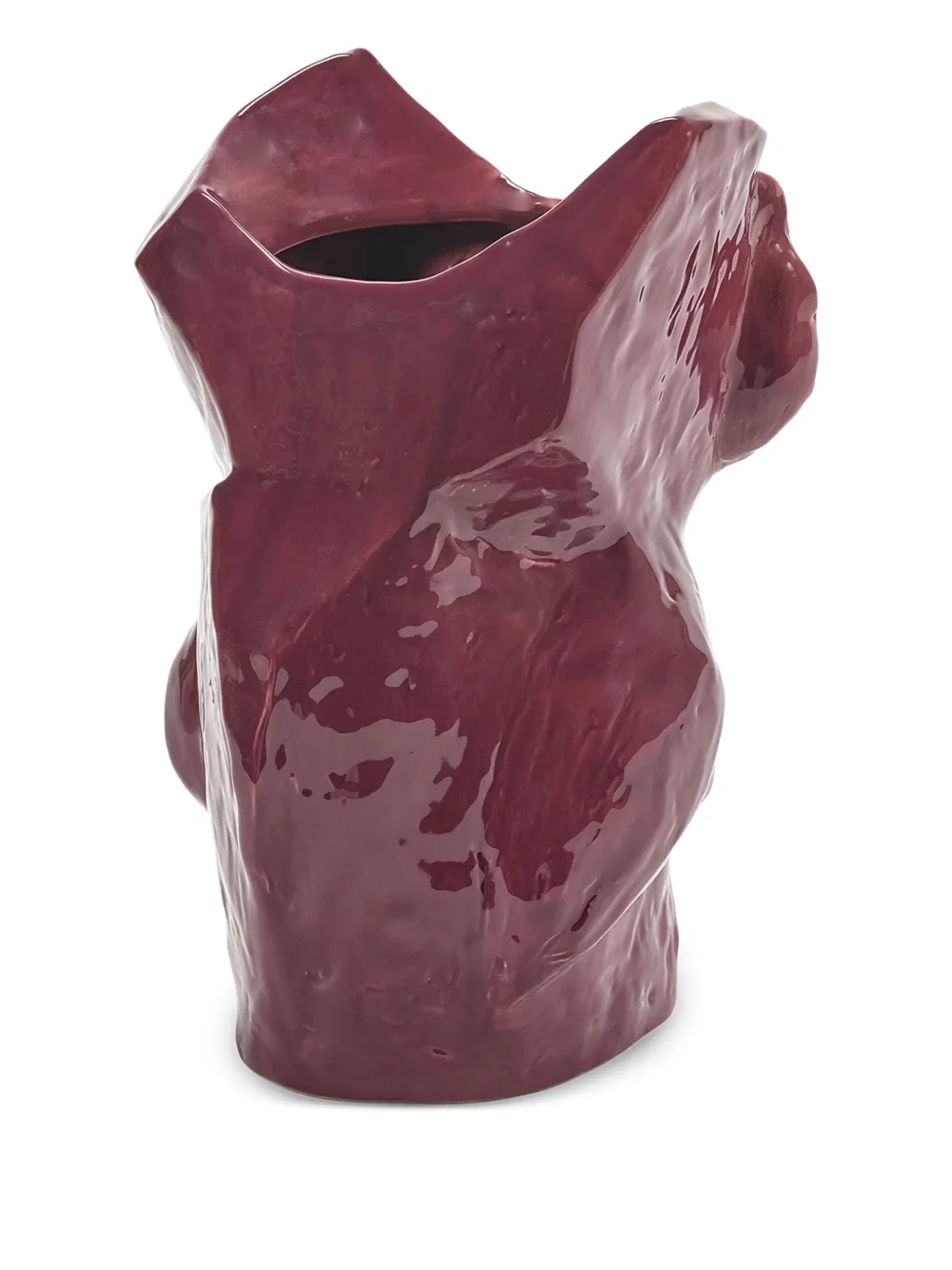 Serax x Marni grote Owl vaas (30 cm x 19,5 cm) - Rood