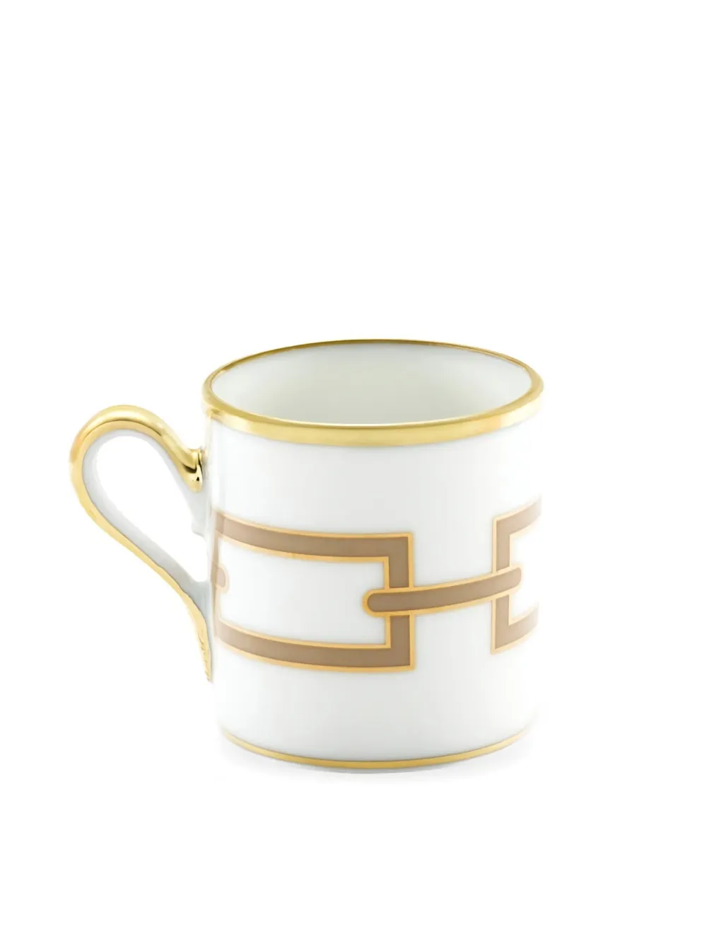 Ginori 1735 Catene Coffee Cup (80ml) In White