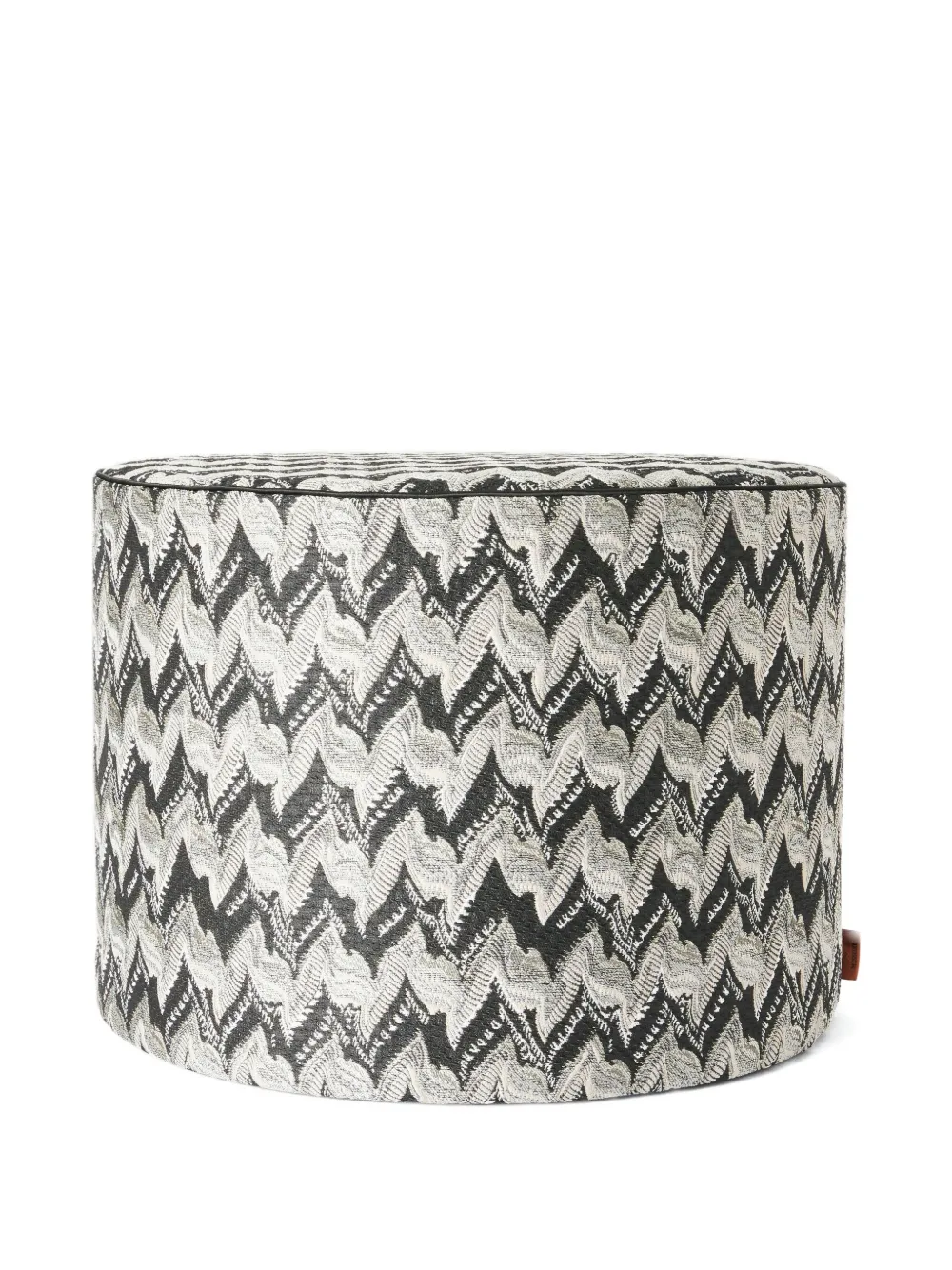 Missoni Home zigzag-pattern stool | Black | Image 1