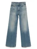 R13 embroidered-pocket jeans - Blue