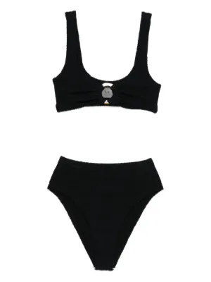Dolce & Gabbana stretch-design Bikini Set | Black | FARFETCH