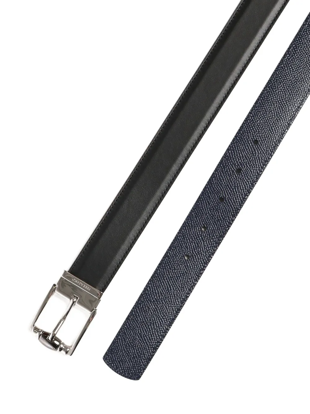 Ferragamo reversible buckle belt Blauw