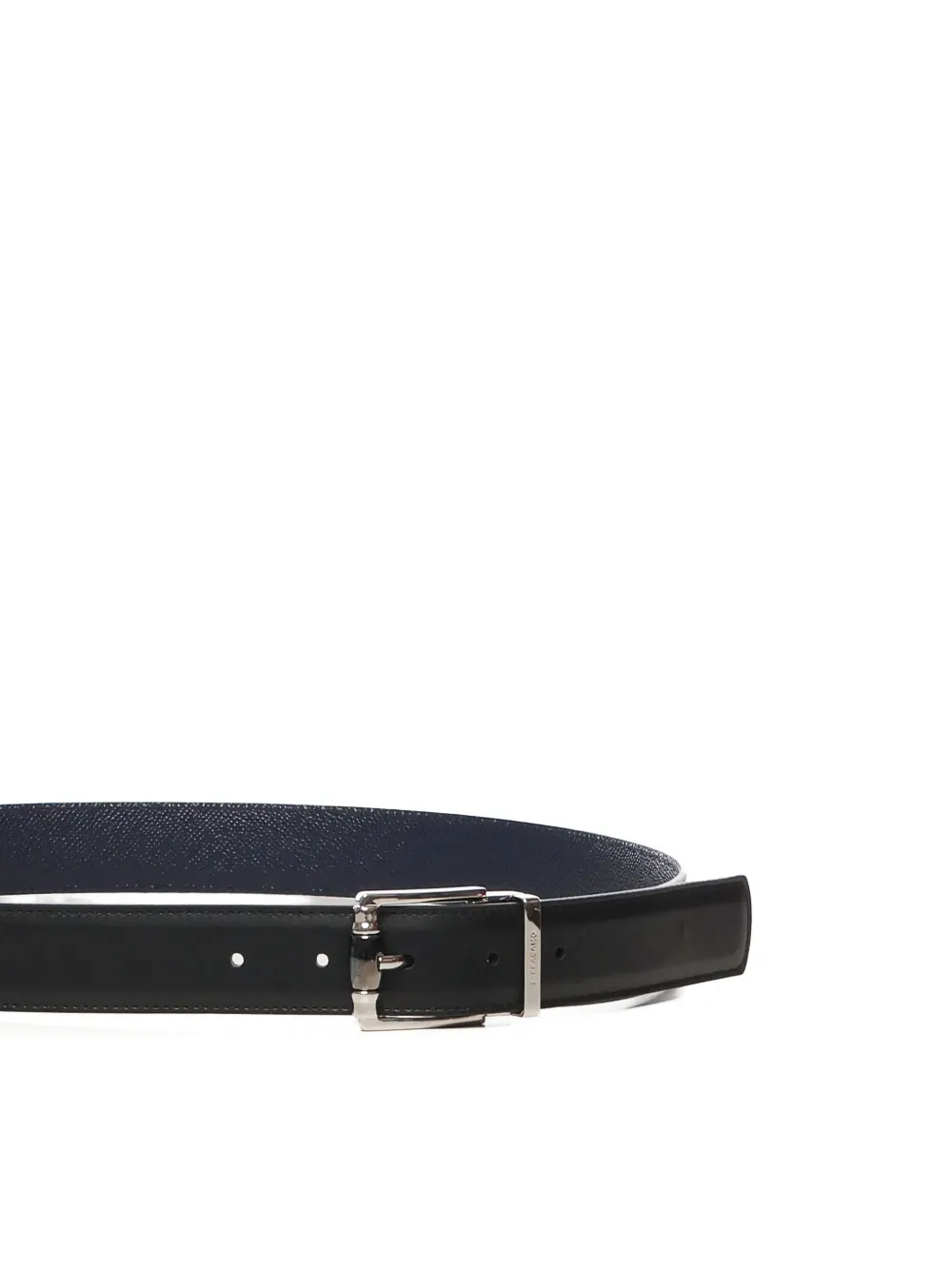 Ferragamo reversible buckle belt Blauw