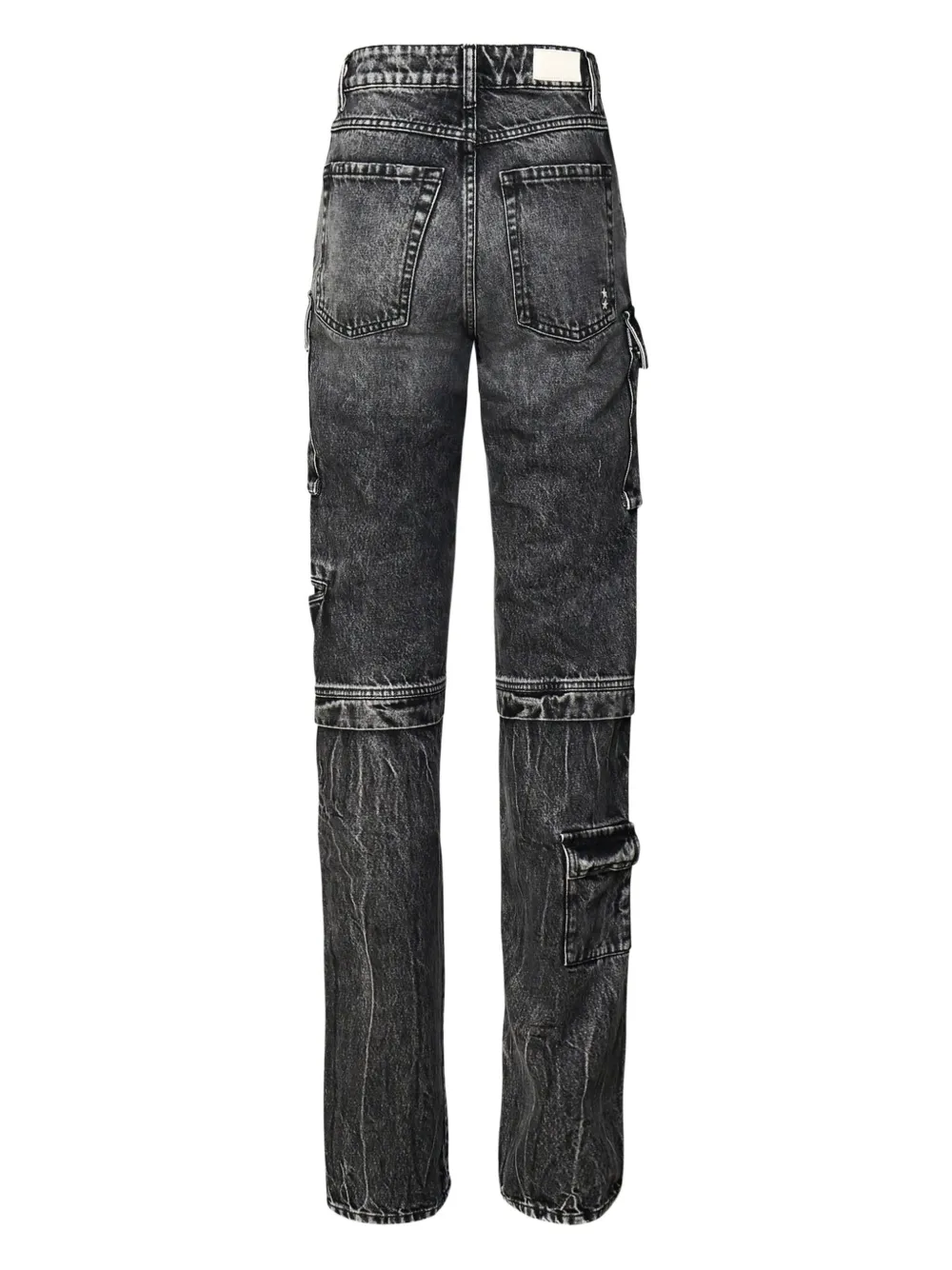 ICON DENIM cargo pocket jeans Grijs