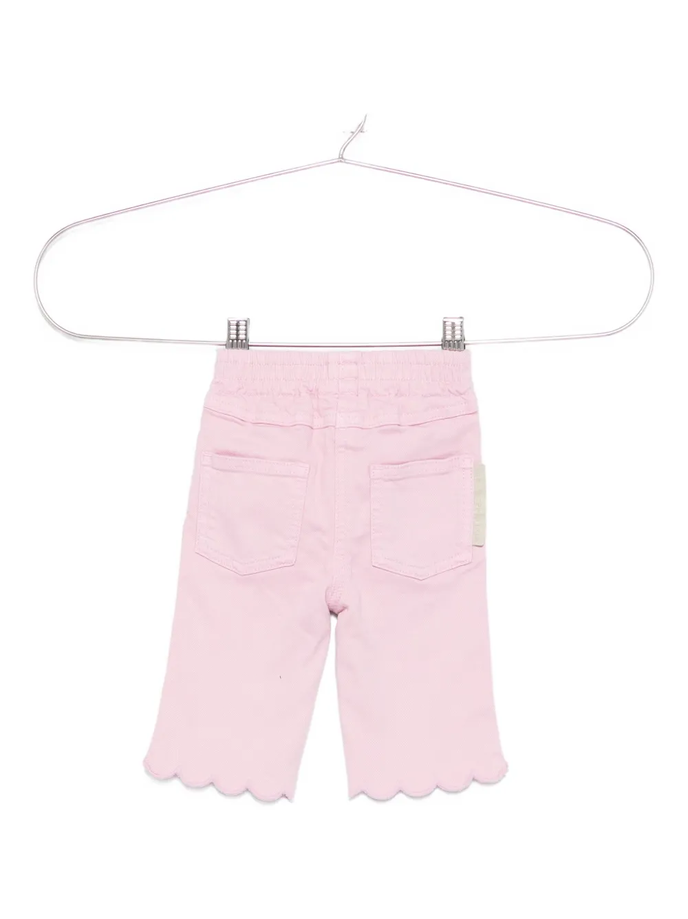Stella McCartney Kids Broek met gewelfde afwerking Roze