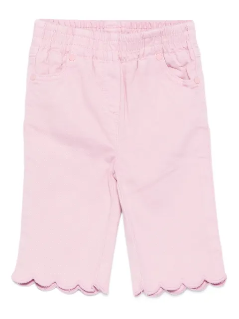 Stella McCartney Kids Hose mit gewelltem Saum