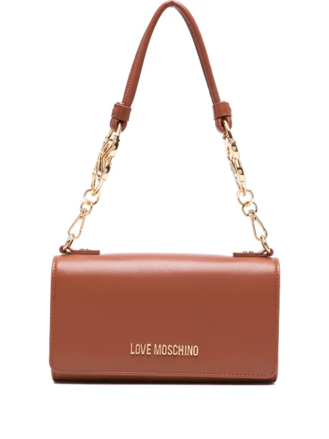Love Moschino chain-link shoulder bag