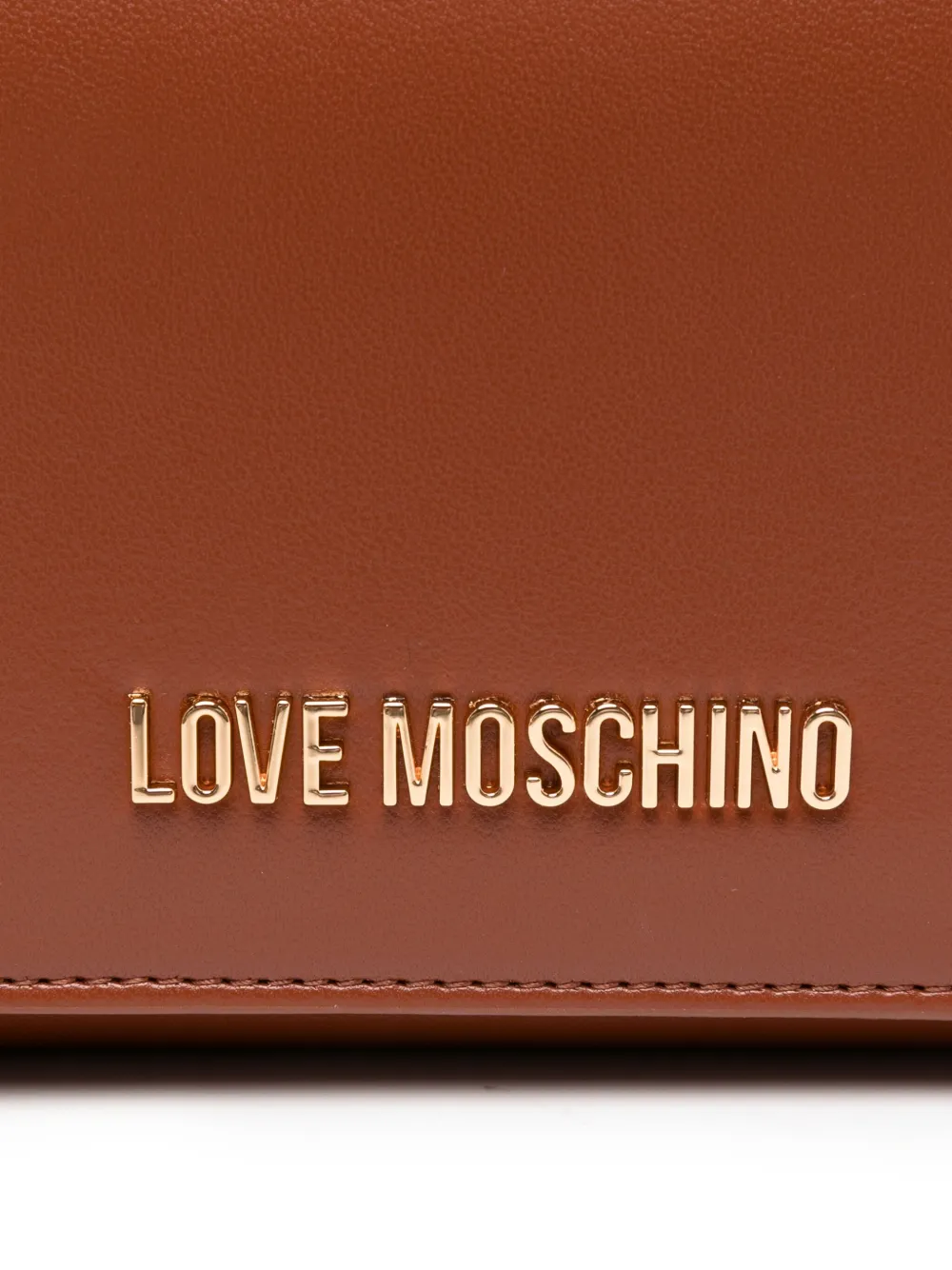 Love Moschino Schoudertas met schakelketting Bruin