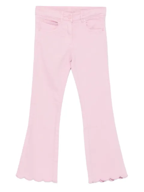 Stella McCartney Kids Calça com barra ondulada