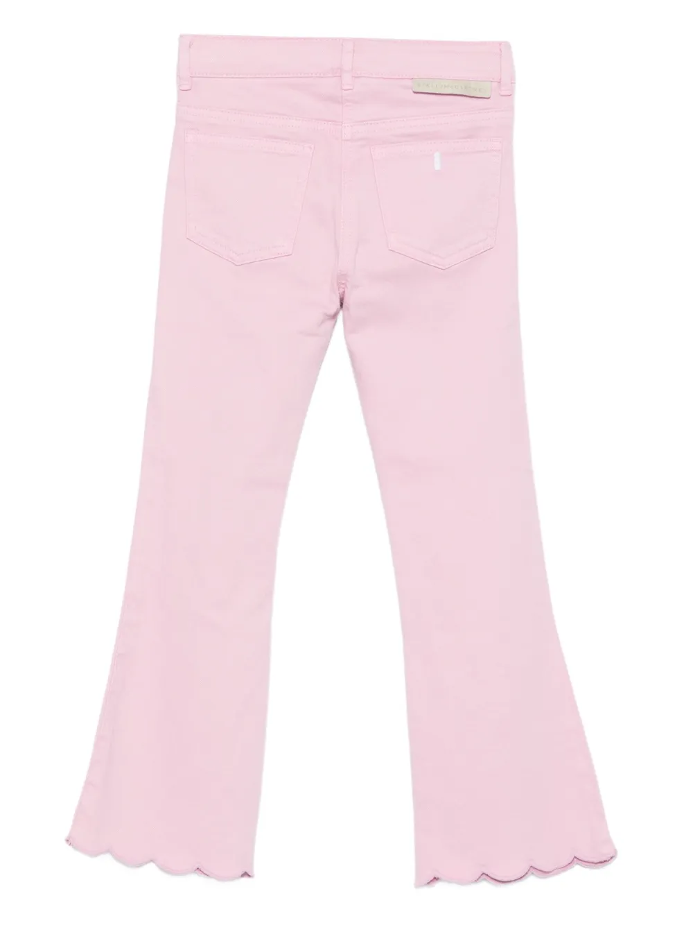 Stella McCartney Kids scalloped-hem trousers | Girls Casual Trousers | Image 2