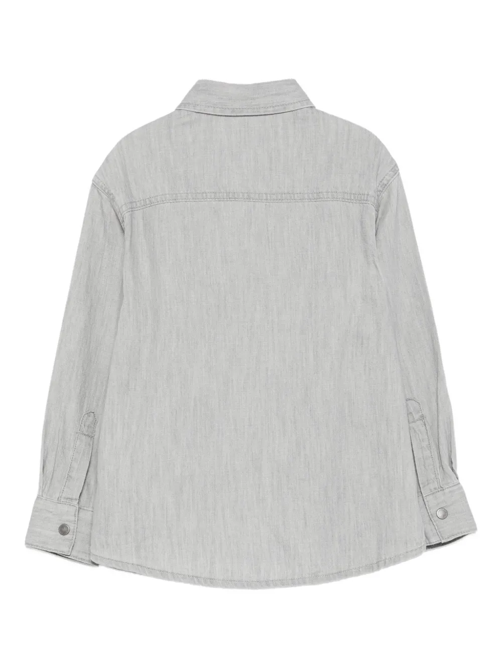 Stella McCartney Kids Shirt met eekhoorndetail en zak Grijs