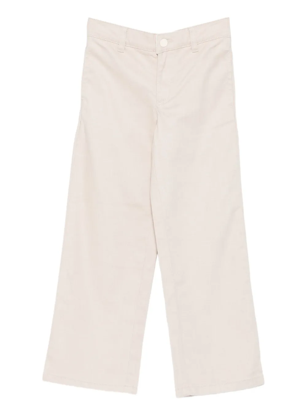 Stella McCartney Kids Broek met hartprint Beige