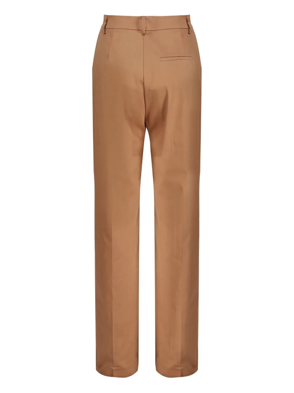 THE ANDAMANE loop-fastening wide trousers Bruin