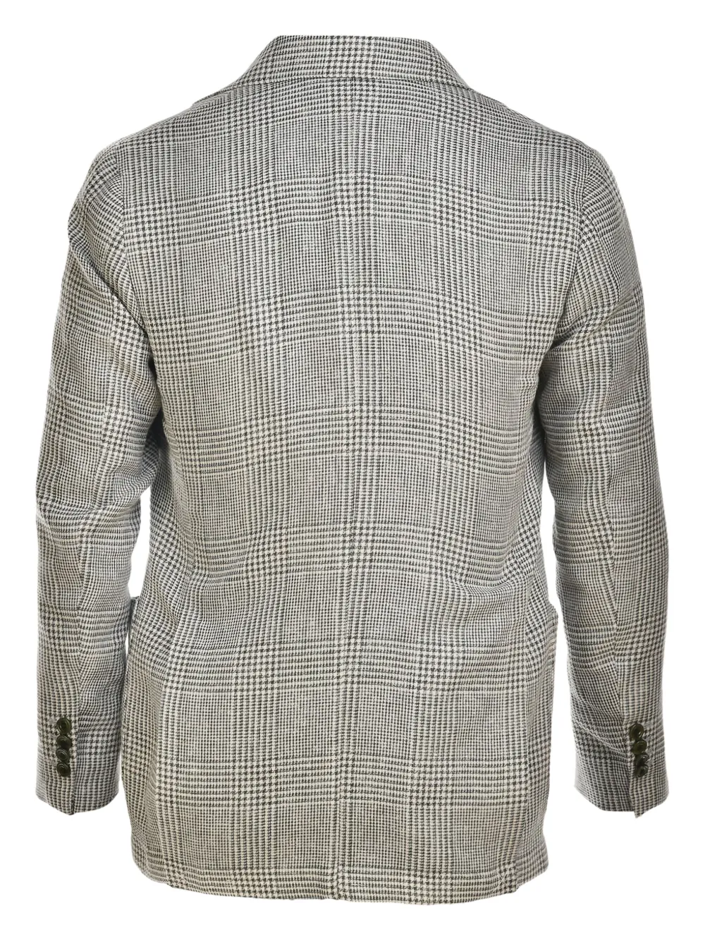 SARTORIO NAPOLI Prince of Wales-check blazer | Green | Image 1