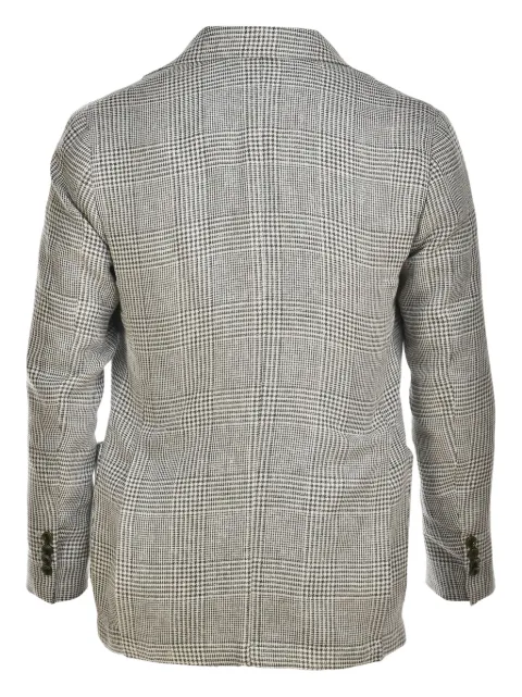 SARTORIO NAPOLI Prince of Wales-check blazer
