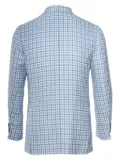 SARTORIO NAPOLI double-breasted shepherd blazer - Blue