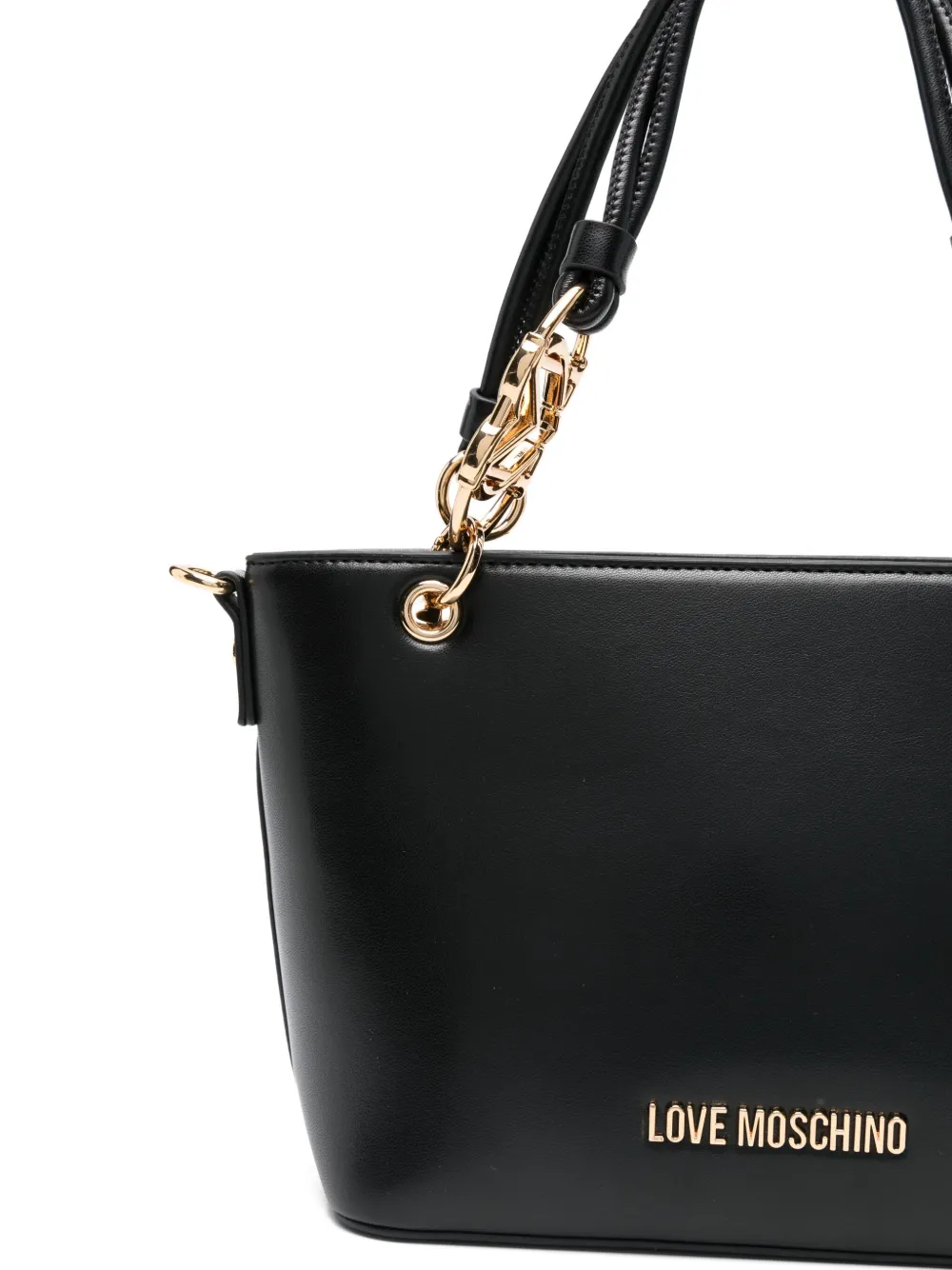 Love Moschino Jewel tote bag Zwart