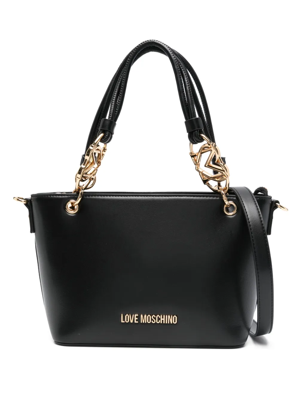 Love Moschino Jewel tote bag Zwart