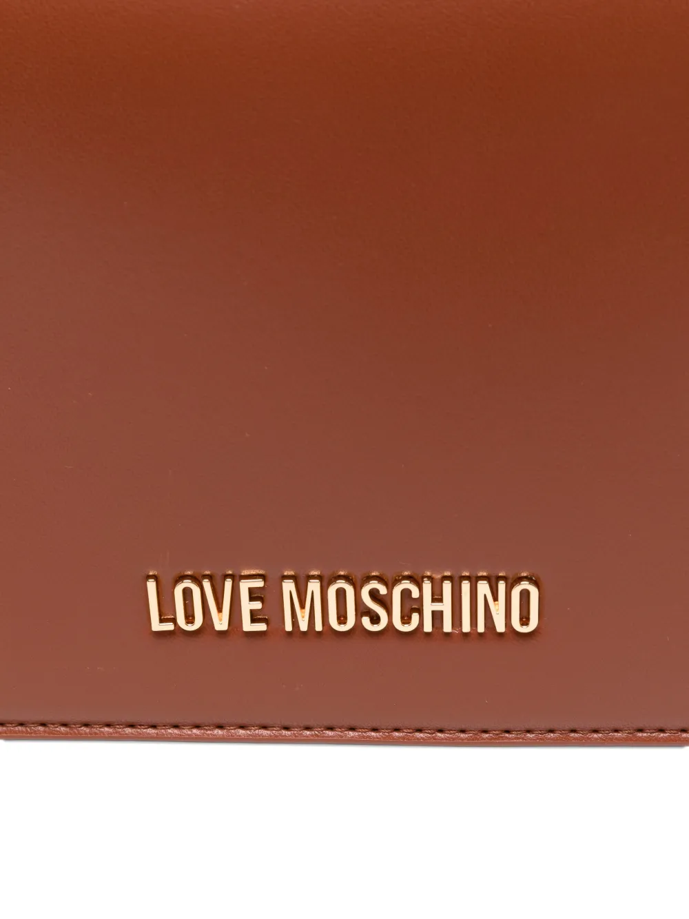 Love Moschino Schoudertas met kettinghengsel Bruin