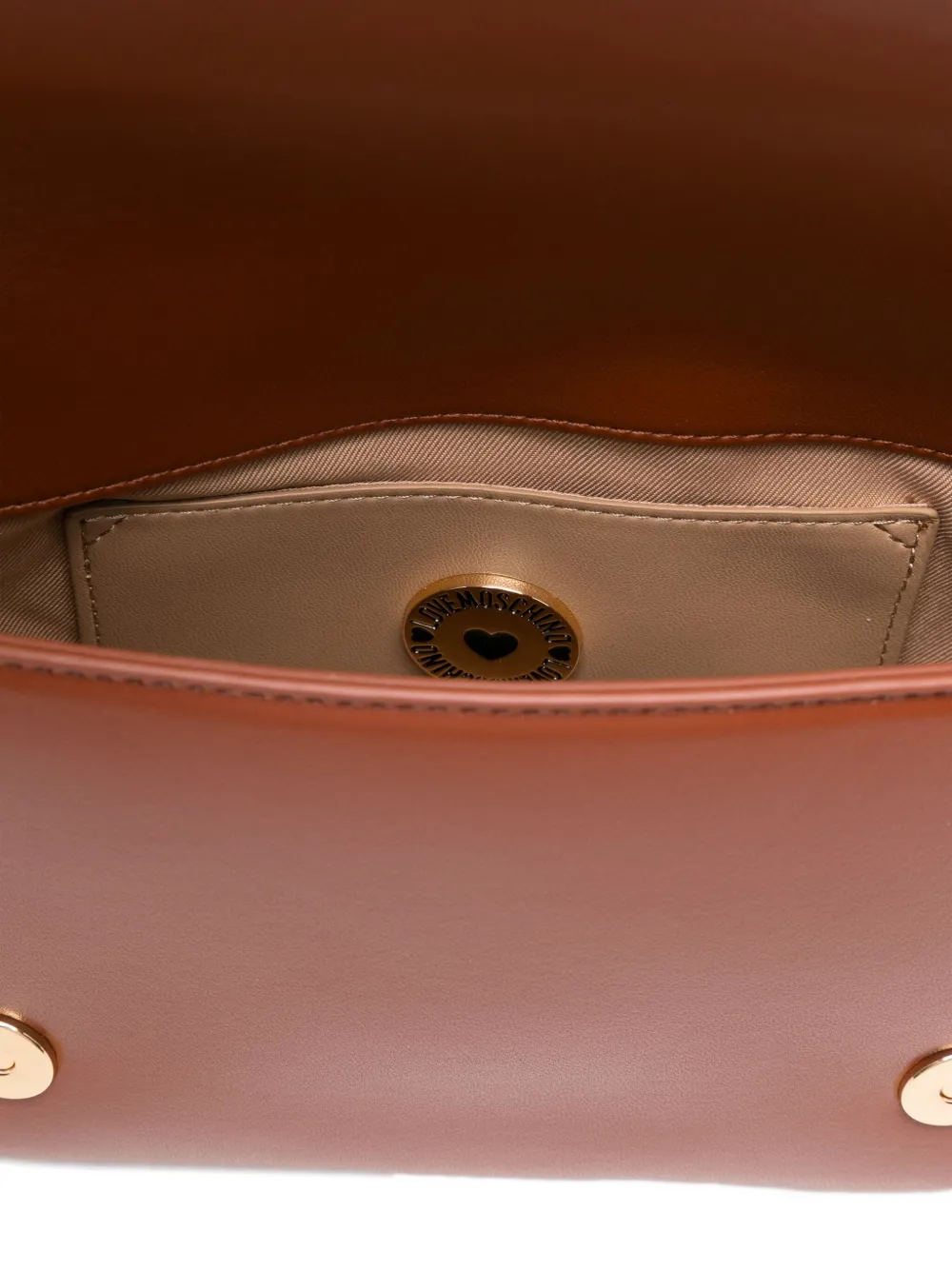 Love Moschino Schoudertas met kettinghengsel Bruin