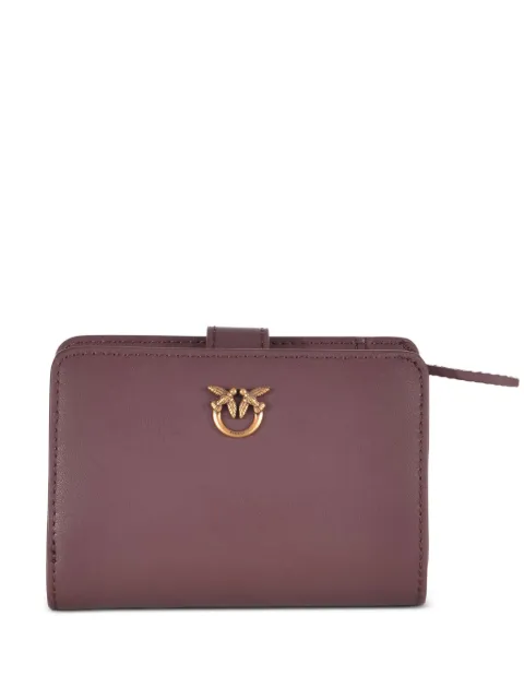 PINKO button-zip fastening logo wallet