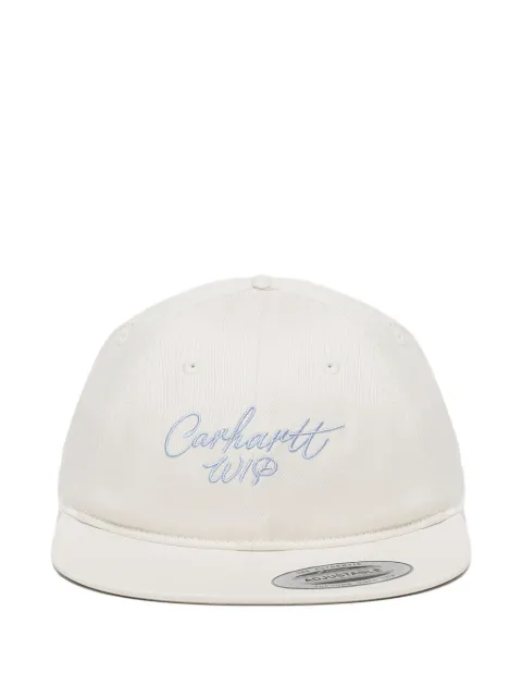 Carhartt WIP signature logo-embroidery flat-visor cap