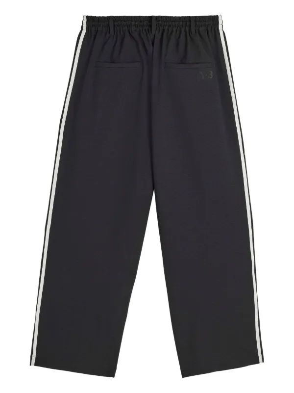 Y-3 wide-leg Track Pants | Black | FARFETCH CA