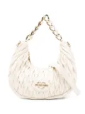 Love Moschino quilted chain-strap tote bag - Neutrals