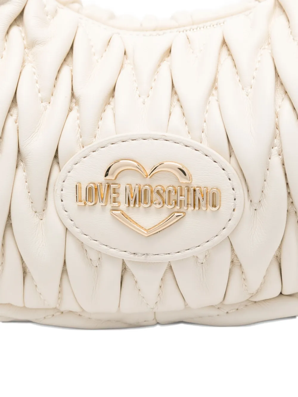 Love Moschino Quilted Chain-strap Tote Bag In Neutral