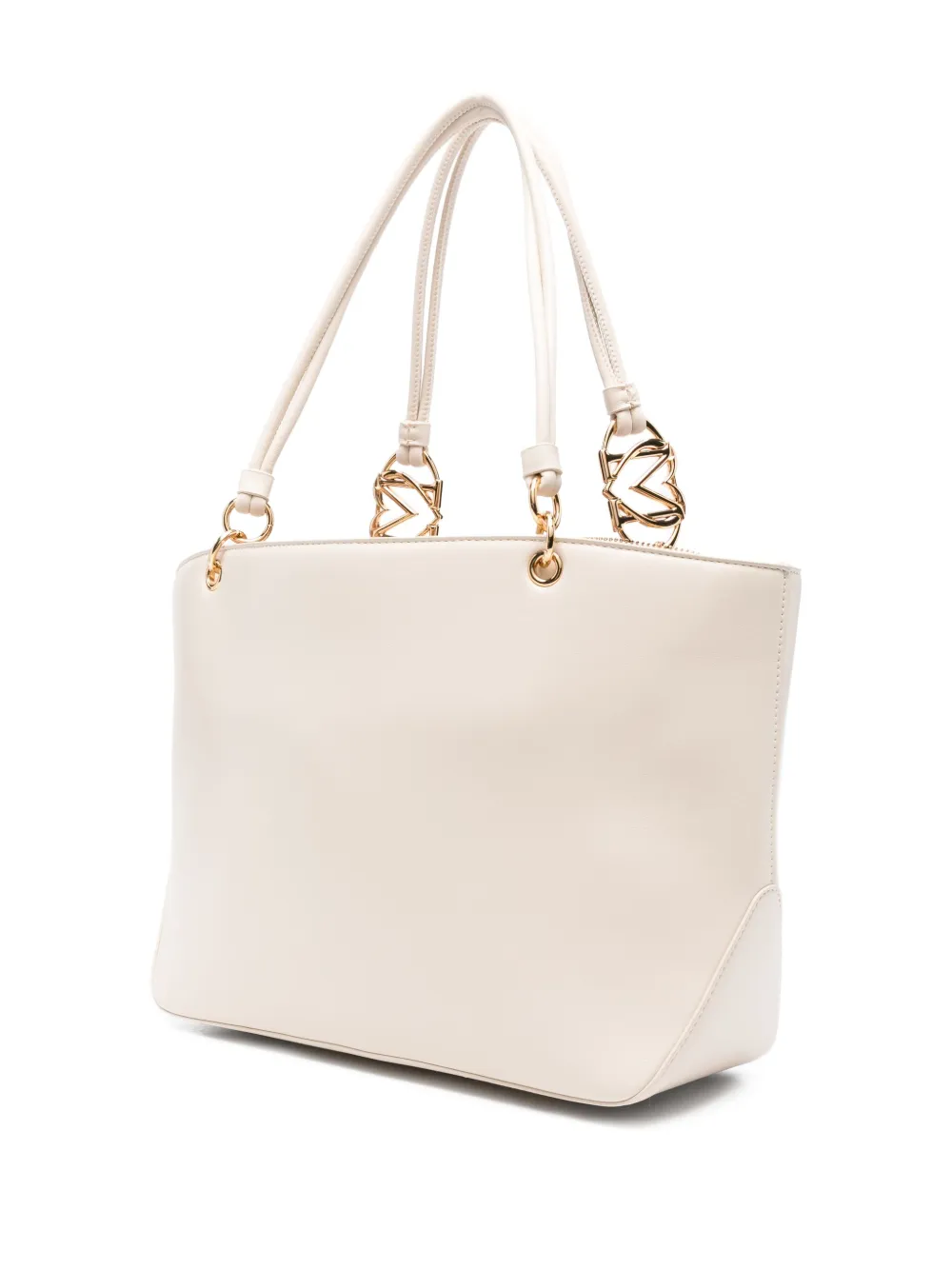 Love Moschino Shopper met logo Beige