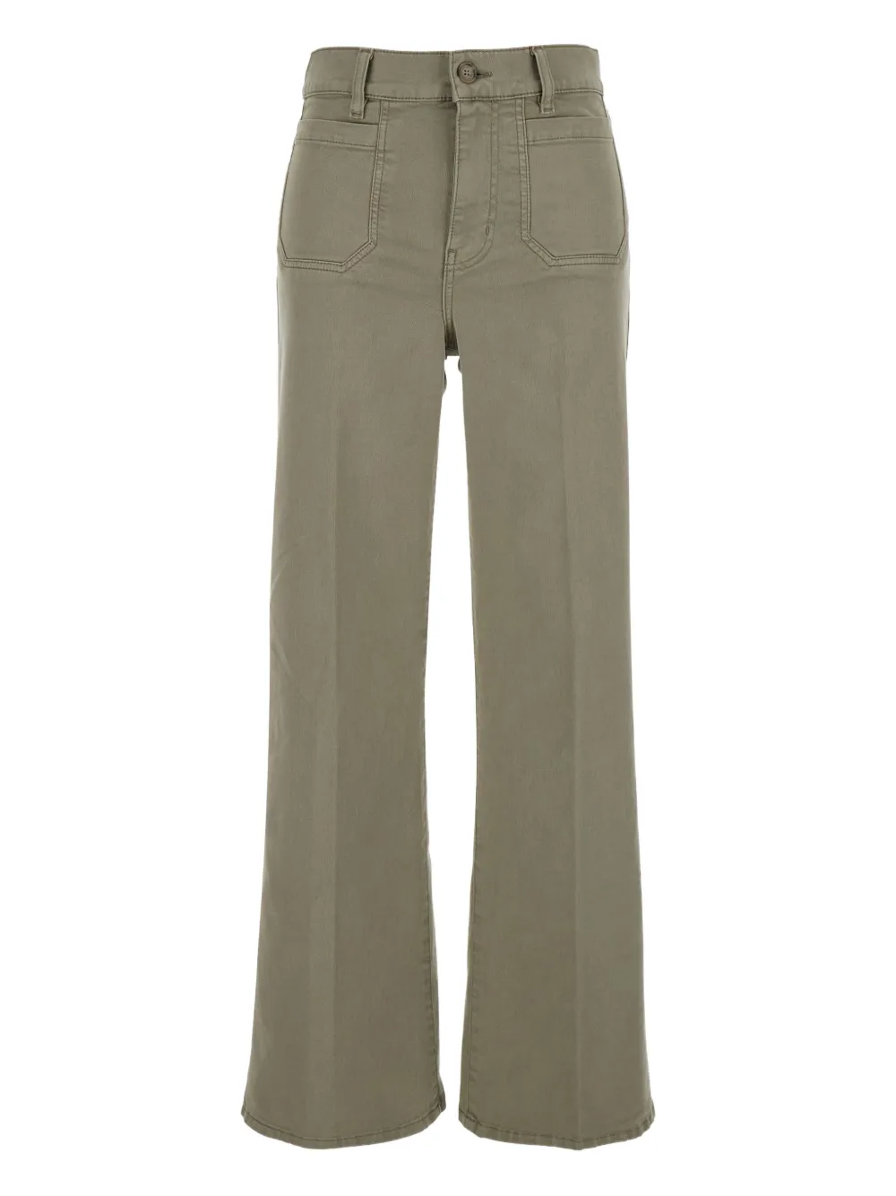 FRAME Slim-fit jeans Groen
